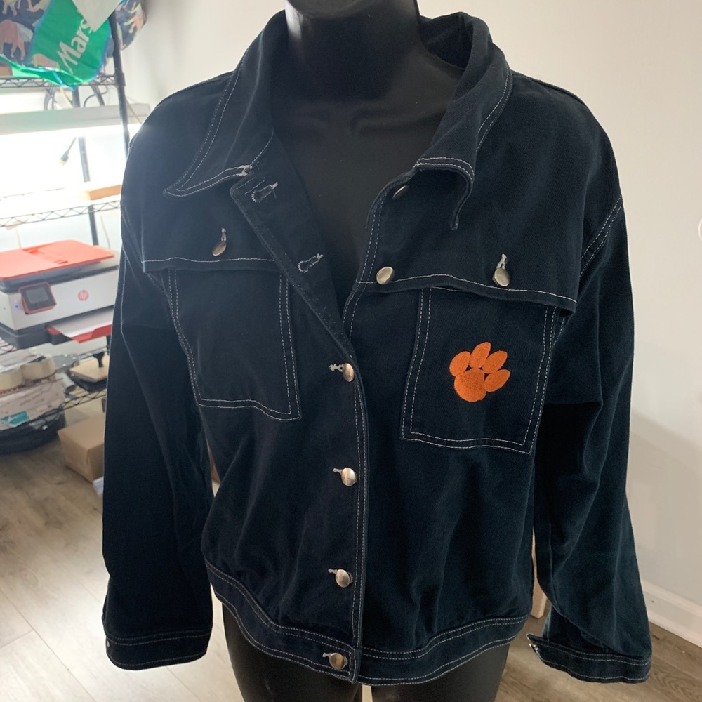 Clemson Jean Jacket